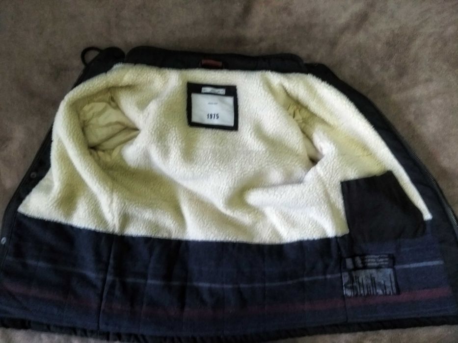 Куртка Zara man, мілітарі, шерпа
