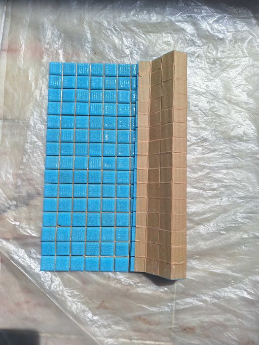 Mosaico pastilhas azul (segmento luxo)