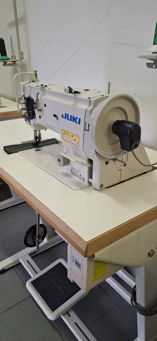 Stębnówka Juki DNU 1541- potrójny z pozycjonowaniem igły, servo 230V.
