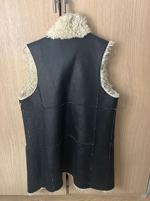 Colete com pêlo por dentro ZARA