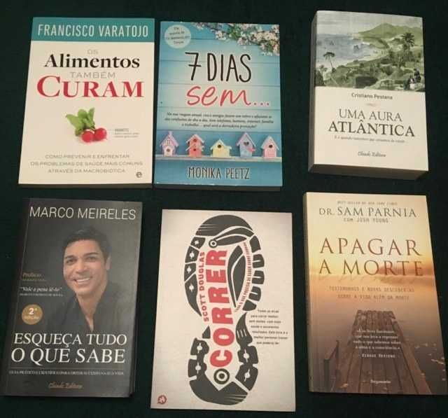 Livros de ficção e não-ficção (novos, nunca lidos!)