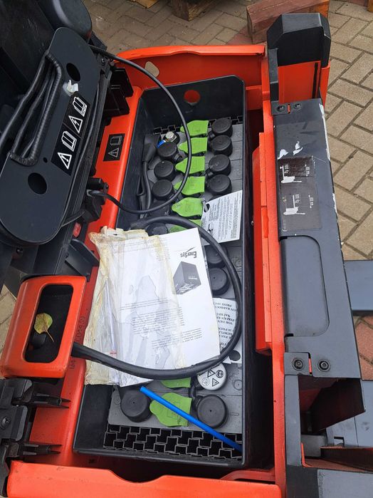 Paleciak elektryczny Junghenrich, Linde - 80CM