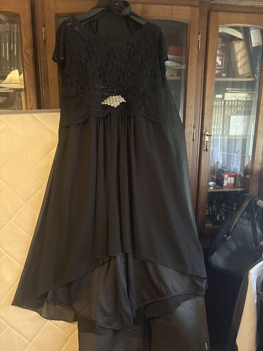 Vestido cerimonia tamanho grande