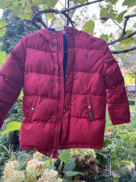 : Дитяча зимова куртка Polo Ralph Lauren оригінал, розмір 7 (130 см)