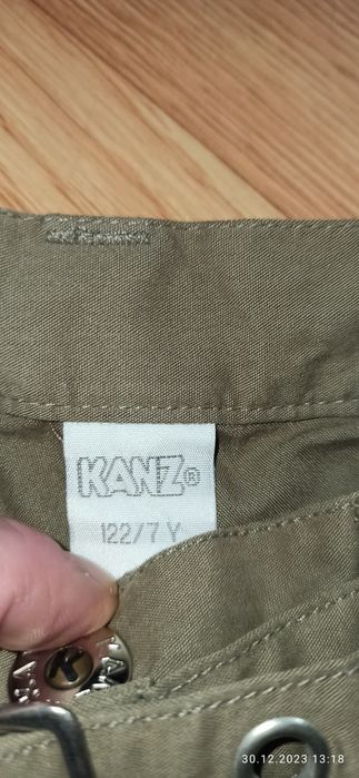 Chłopięce spodnie khaki