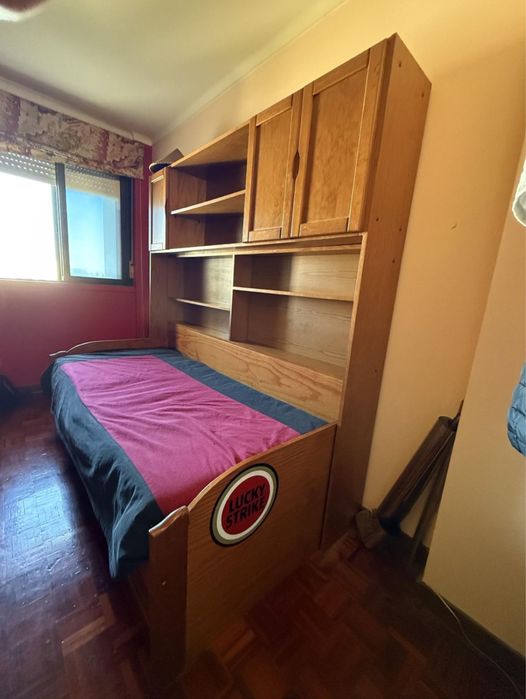 Cama estudio + roupeiro