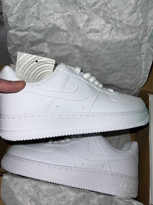 Nike Air Force 1 ’07 Low Triple White nowe + pudełko