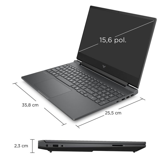 Portátil Gaming HP Victus i5 13420H - RTX5050 - Novo c/garantia