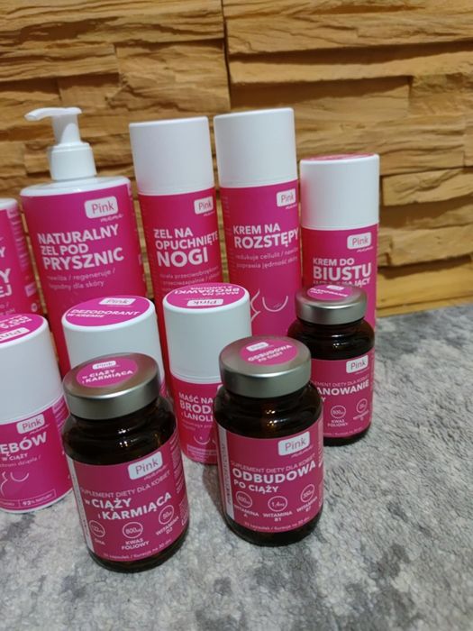 Pink mama kosmetyki dla kobiet w ciąży ciąża walentynki