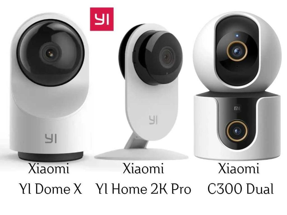 IP-камера Xiaomi Smart Camera C300 Dual / YI Home 2K Pro / YI Dome X