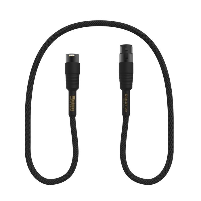 Audiomica Calcit Gold XLR 1m