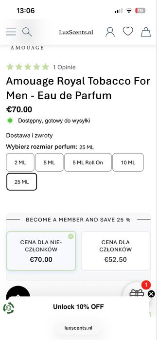 Montblanc eau de perfume 50 ml. Niespodzianka gratis