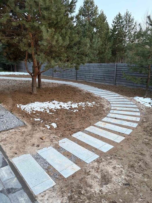 Плитка на доріжки, плитка пошагова троуарна