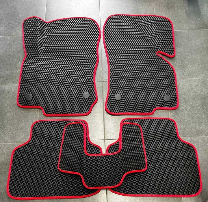 EVA коврики для Шкоди\ Skoda Oktavia A7\ A5\ A8\ Tour\ +3Д лапа\поліки