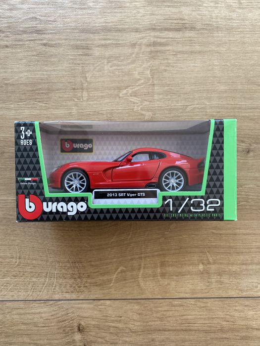Dodge viper, bburago, 1/32, burago