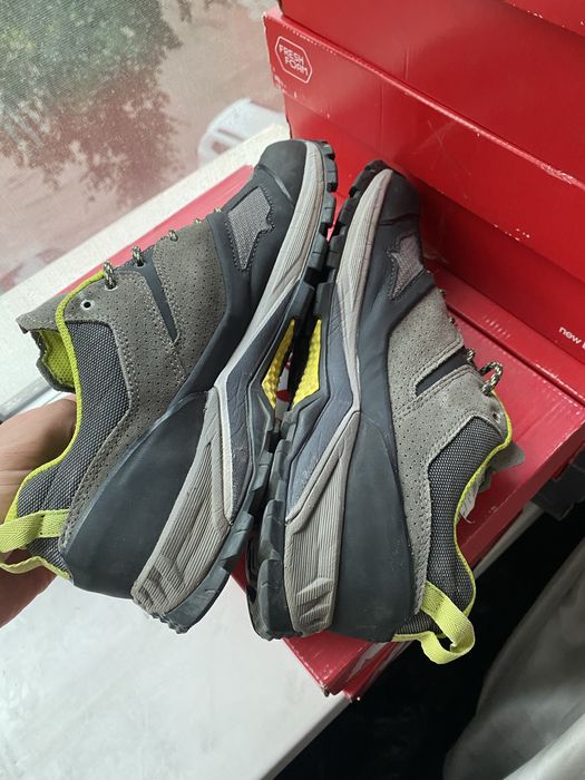 Quechua  43/44 evofit 5+ Gore tex Оригінальні трекінгові кросівки черевики чоловічі для походів туризму Refuge pro gtx moab low olive black