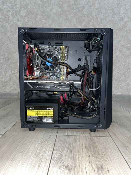Компʼютер RX 580 8gb,i5 4440 4/4, 16gb ddr3, hdd 500gb, 120gb ssd