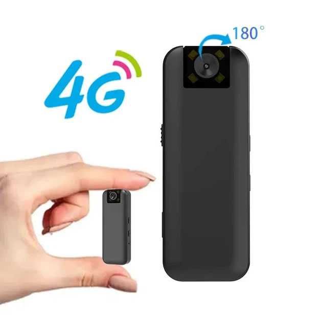 Нагрудна боди-камера 4G S15 з записом у Full HD та нічним баченням