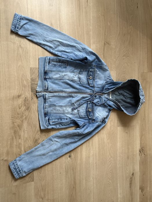 Kurtka dzinsowa damska /młodzieżowa z kspturem