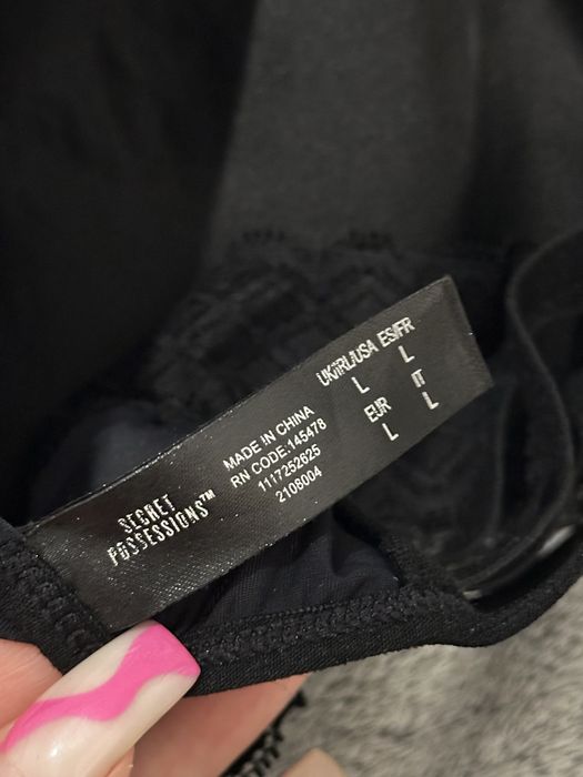Biustonosz crop top Secret Possessions L nowy