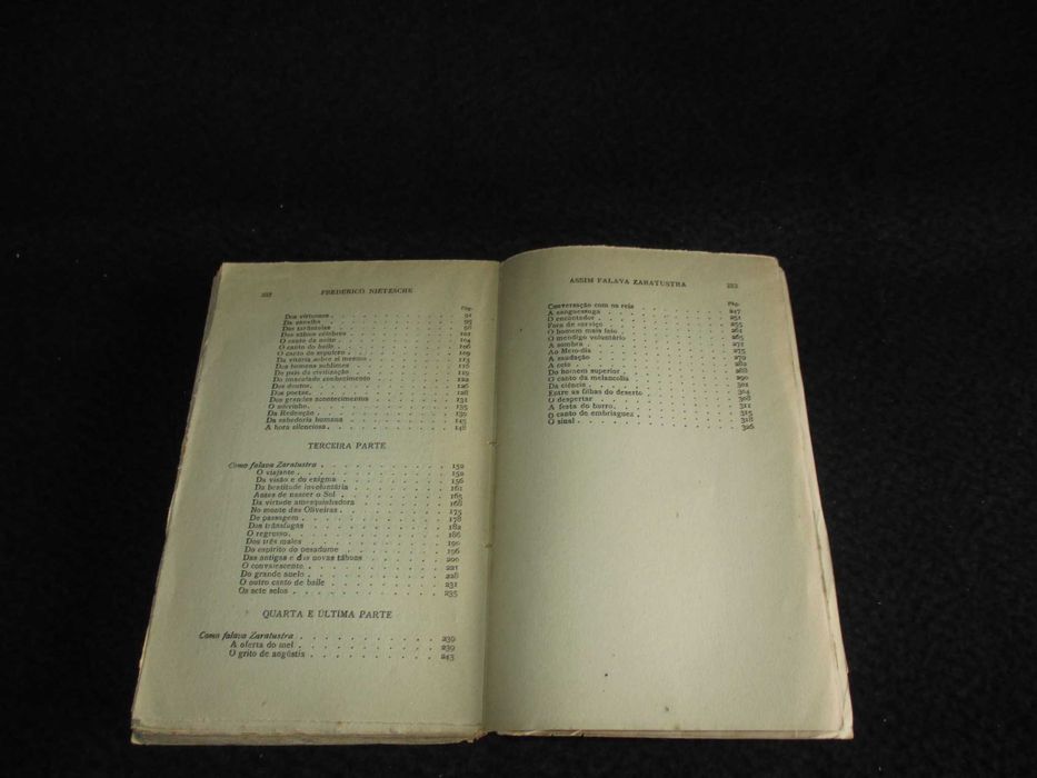 Livro Assim Falava Zaratustra Friedrich Nietzsche
