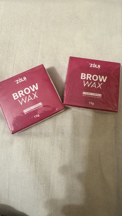 Віск віск для фіксації брів Brow Wax Zola (15г). Зола віск для вкладання брів