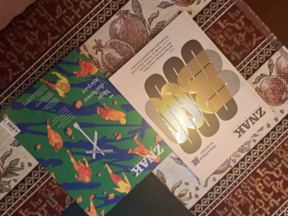 Dwa egzemplarze pisma Znak