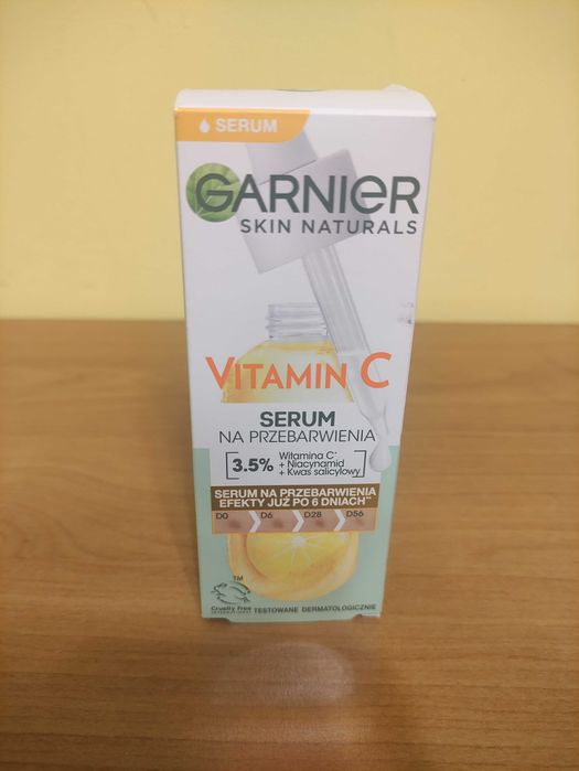 Garnier Vitamin C serum redukujące przebarwienia do twarzy
