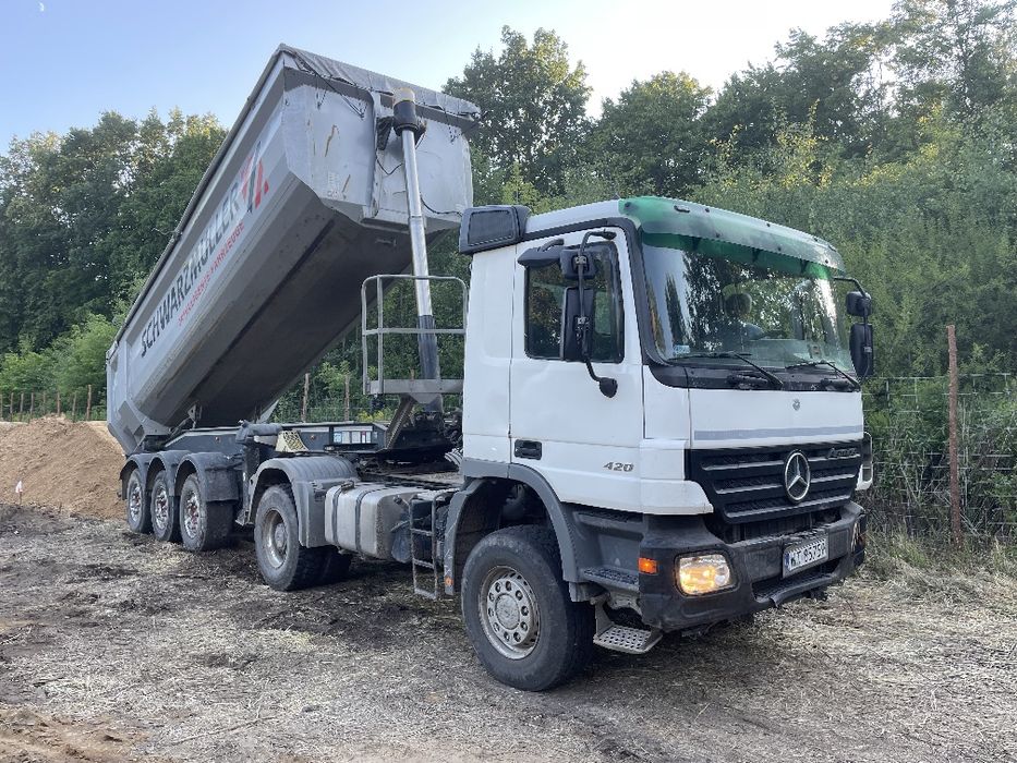 Wywrotki usługi transportowe wynajem