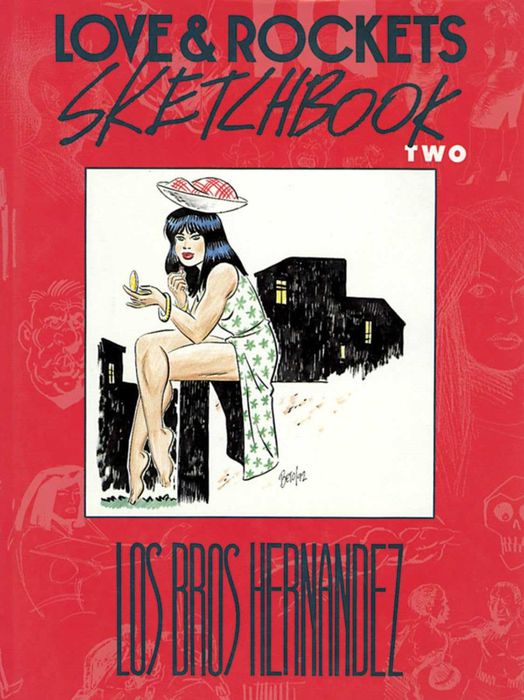 Love and Rockets sketchbook 2 - livro de coleção