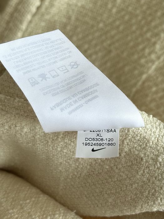 Оригінальне худі Nike x Stussy NRG Pullover Hoodie Natural Fossil