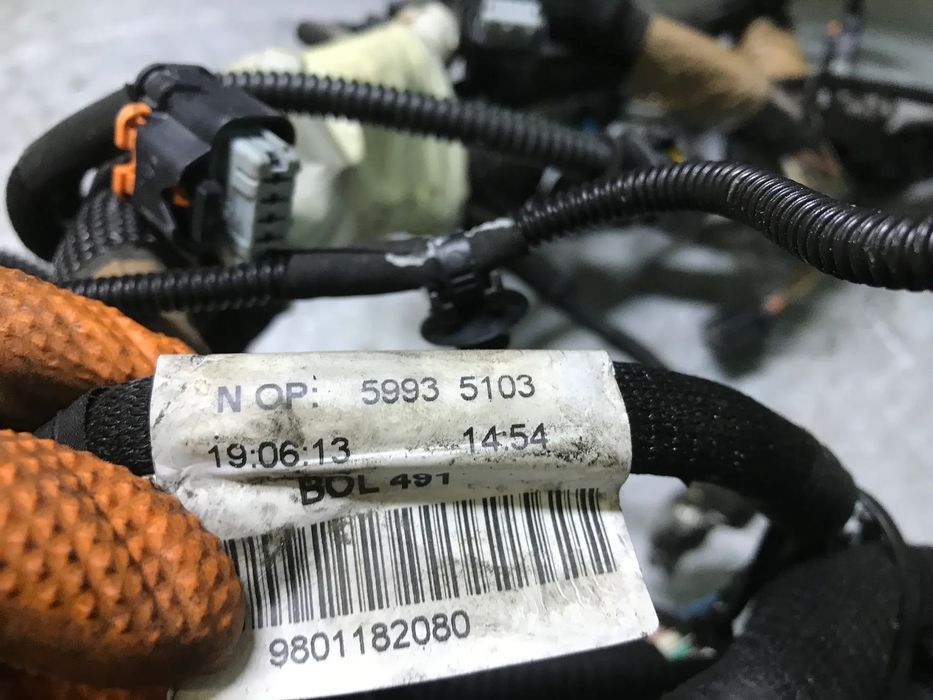 CABLAGEM / INSTALAÇÃO DO MOTOR PEUGEOT 208 / CITROEN C3 DS3 1.6HDI