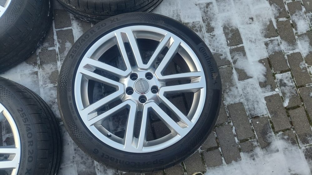 Koła letnie Audi RS6 20", opony Continental SportContact 6 255/40/20