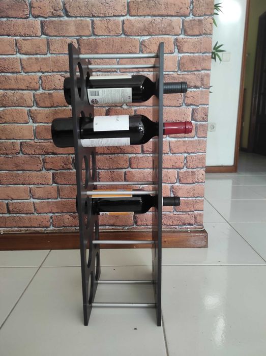Garrafeira de chão , para 12 garrafas