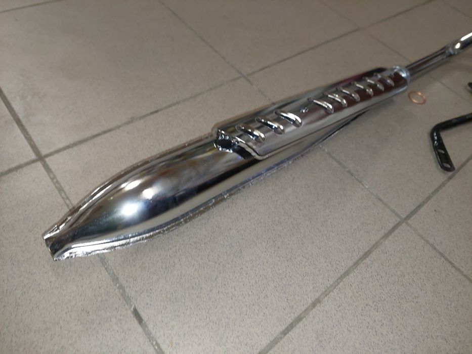 Zestaw wydechowy tlumik rura romet motorynka pl