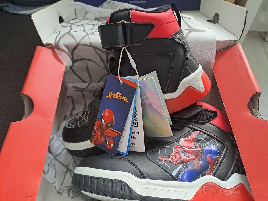 buty  nowe spider-man roz 28
