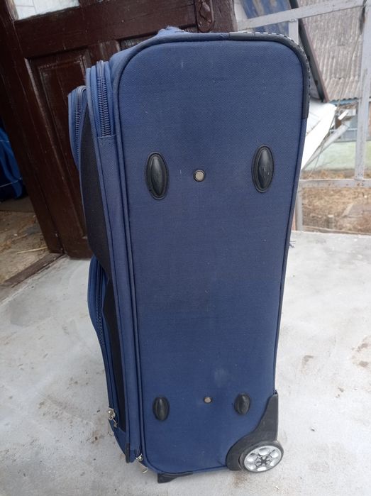Валіза синя 50/70