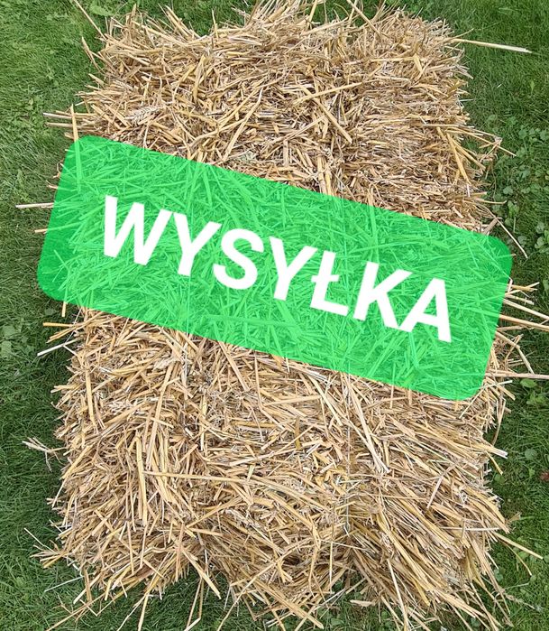 Słoma do budy psa kostka 1/2 szybka wysyłka