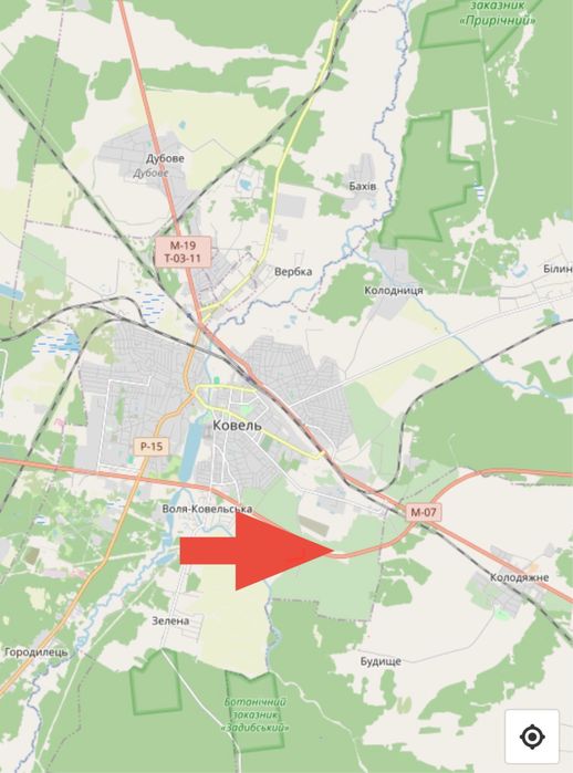 Шість ділянок по 12 соток друга лінія по Варшавській трасі