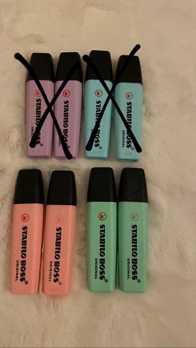 Marcadores Pastel Stabilo