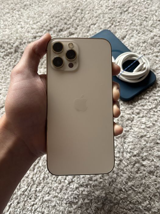 iPhone 12 Pro Max Gold 256GB Used No Box Grade B