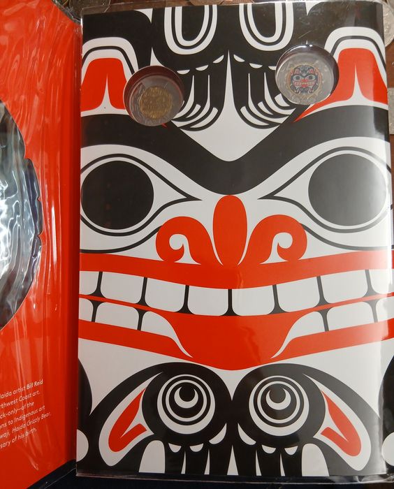 Moedas do Canada Bill Reid 2000