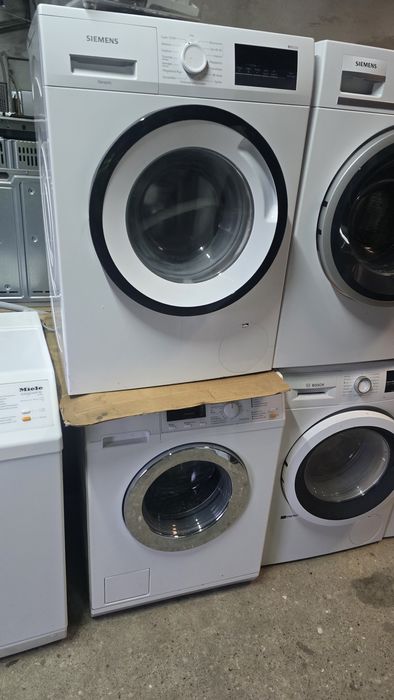 Zestaw 10 pralek Bosch Siemens sprawne po serwisie.