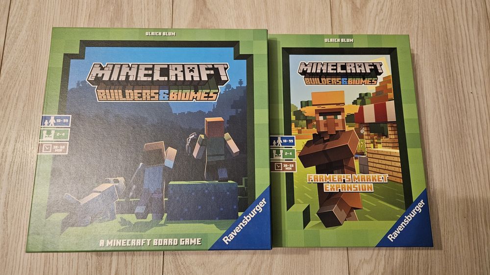 Gra planszowa Minecraft builders and biomes + rozszerzenie