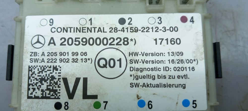 Módulo genérico MERCEDES-BENZ Classe C (W205)