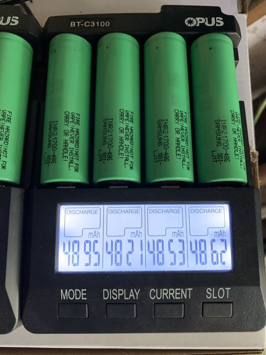 Нові елементи Samsung 21700 48g  оригінал