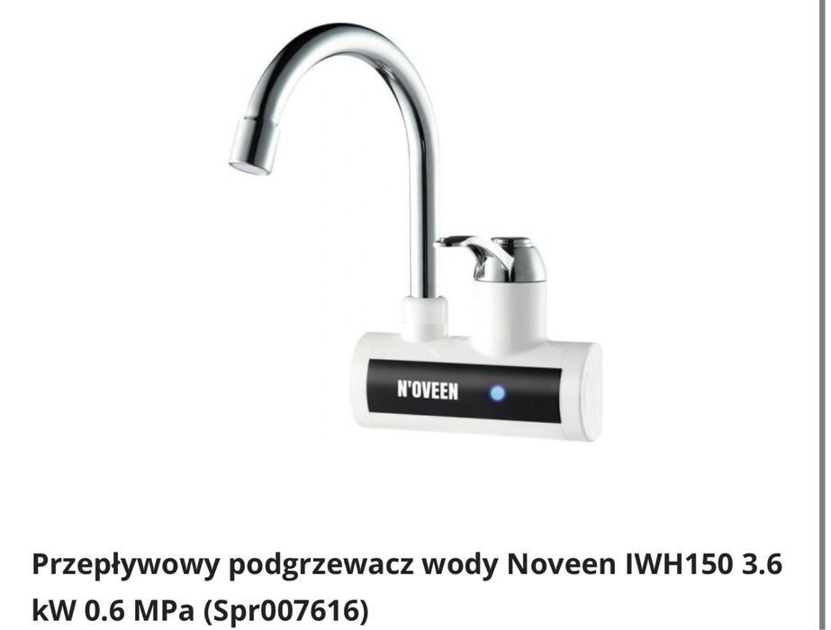 Przeplywowy podgrzewacz wody