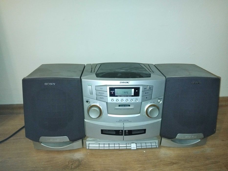 Wieża sony 2 głośniki.