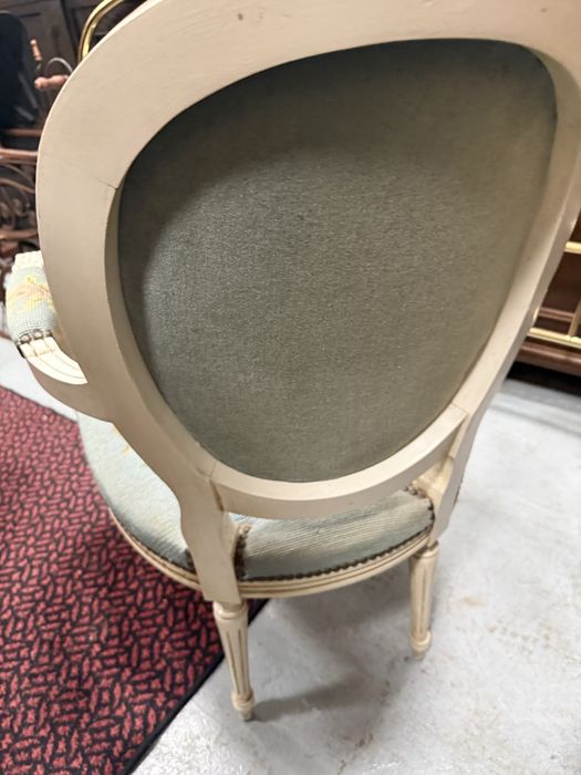 Fotel stylowy gobelin