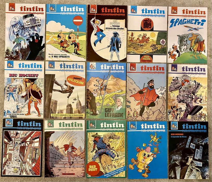 Revistas Tintin - ano 12